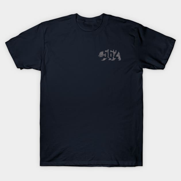 CA Love: 562 T-Shirt by Heyday Threads